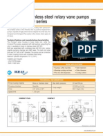 Brass and Stainless Steel Rotary Vane Pumps CO/MO 30-200 Series