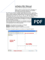 GeoGebra Mini Manual