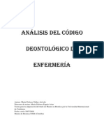 Análisis Del Código Deontológico de Enfermería