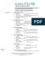 Qualipure System Proposal - New Fresh Mineral Water Station Package