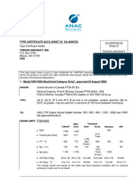 Thrush Type Certificate Data