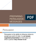 1 Preparing Persuasive Messages