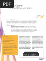 Ethernet Demarcation: Multi-Port Carrier