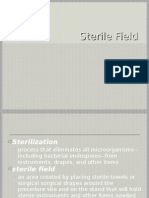 Preparing A Sterile Field