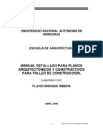 Manual Detallado para Planos ARQ. & Costructivos