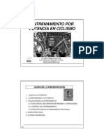 Entren Potencia Ciclismo Zabala 2008 Def