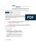 Glg101r2 Appendix e Lab Report