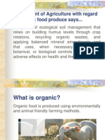 A Presentation On Organic Foods