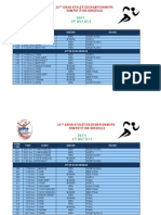 20th LatestAsian Competition Schedule 8.6.13