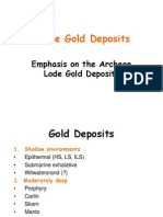 Emphasis On The Archean Lode Gold Deposits