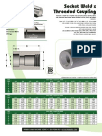 Socket Weld X Threaded Coupling