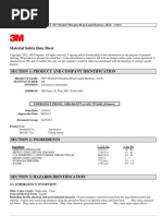 MATERIAL SAFETY DATA SHEET 3M™ Bondo® Fiberglass Resin Liquid Hardener, 20126