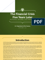 WWW - Treasury.gov Connect Blog Documents FinancialCrisis5Yr vFINAL