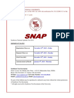 SNAP 2013 Bulletin