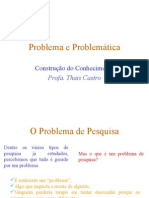 Problema e Problemática