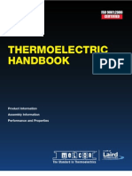 Melcor - Thermoelectric Handbook