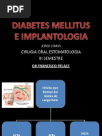 DIABETES e Implantologia