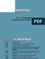 Use of Force: Dr. C J Rawandale, Symbiosis Law School, NOIDA