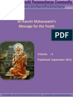 Kanchi Paramacharya Community - Message For Youth by Sri Kanchi Mahaswami - EBook # 4