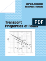 Transport Properties of Foods - G. D. Sanauacos & Z. B. Maroulis