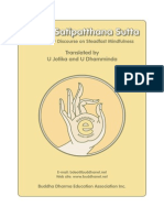 Mahasatipatthana Sutta Translated by U Jotika and U Dhamminda