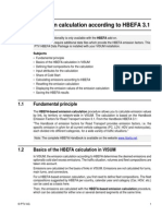 Manual Emission Calculation HBEFA