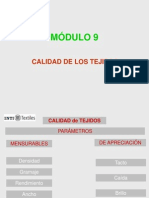 MÓDULO 9 - Calidad Tejidos