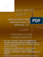 O Pecado e Suas Consequençias