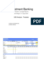 LBO Analysis Template