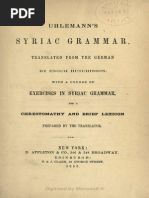 Elements of Syriac Grammar