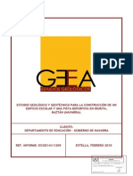 ESTUDIO GEOLÓGICO Y GEOTÉCNICO PARA LA CONSTRUCCIÓN