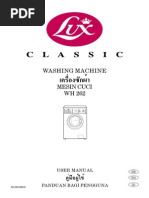 Washing Machine: User Manual