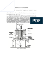 Redwood Viscometer