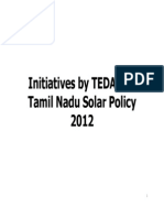 Session - 2 - Tamil Nadu Solar Policy 2012 - TEDA