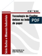 Tecnologia Do Caulim - CETEM