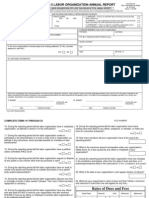 Department of Labor: lm3 Blankform