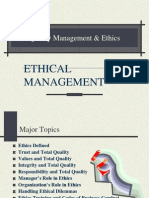 Quality Management Ethics