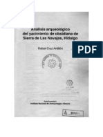 Cruz Antillon Rafael, Analisis Arqueologico Del Yacimiento de Obsidiana...