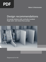 Flygt Design Recommendations For Axial and Mixed Flow Pumps