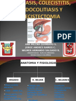 Colecistectomia, Colecisititis, Coledocolitiasis