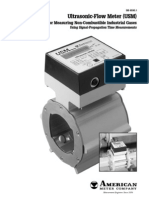 Ultrasonic Utility Gas Meter Low Flow