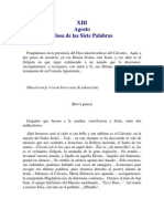 Hora Santa 13 Glosa Delas Siete Palabras