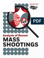 Analysis of Mass Shootings