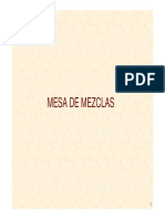 Mesa Mezclas