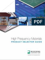 High Frequency Laminates - Product Selector Guide and Standard Thicknesses and Tolerances Low Resolution PDF