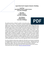 Nonlinear Systems: Agent-Based and Computer Intensive Modeling