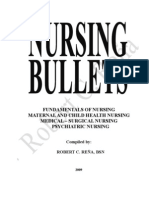 Nursing Review Bullets