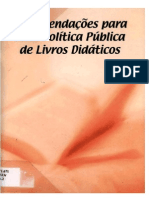 Batista - Recomendações para Um Política Pública de Livros Didáticos