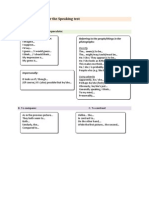 Common Phrases For The Speaking Test FCE-CAE