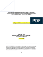 Background Paper For Debt Management in Uzbekistan